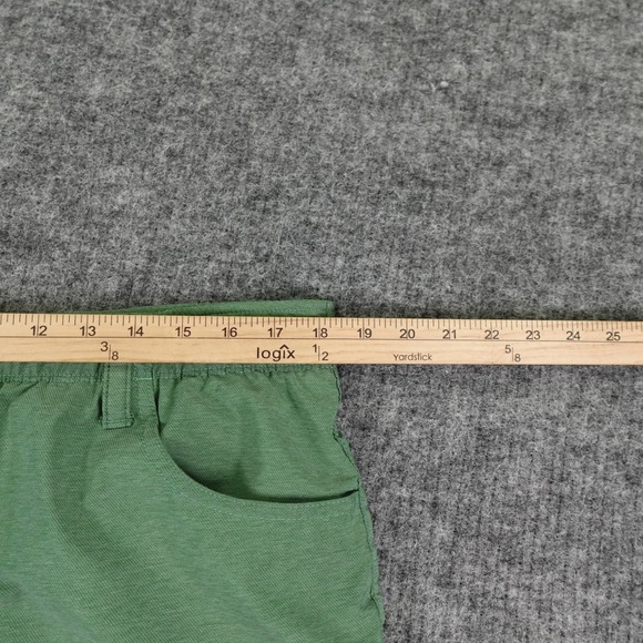 William Murray Shorts Mens 36 Green Straight Fit Performance Pockets Lightweight - Picture 5 of 10